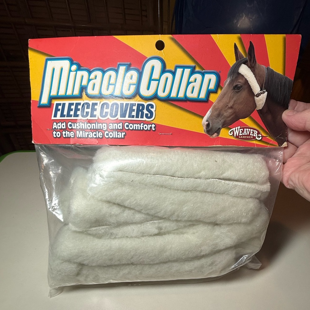 Weaver Leather MiracleCollar Fleece Covers for comfort to existing MiracleCollar